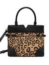 Marciano Leopard-print Tote Bag In Brown