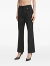 Marciano Logo-charm Trousers In Black