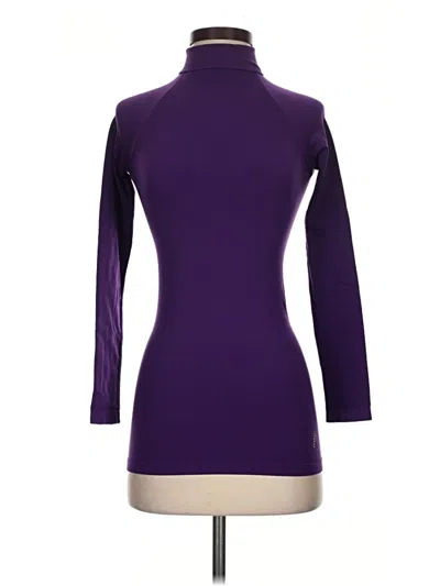 Pre-owned Marciano Long Sleeve Turtleneck In Purple
