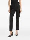 Marciano Metal-logo Trousers In Black