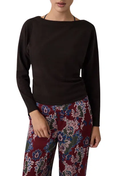 Marciano Mina Bateau Neck Sweater In A10k-dark