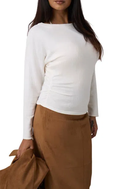 Marciano Mina Bateau Neck Sweater In White