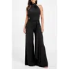 Marciano Olivia Palazzo Jumpsuit In Black