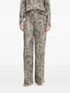 Marciano Paisley-print Trousers In Multi