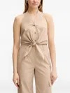 Marciano Pat Buttoned Top In Neutral