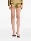 Marciano Pocket-detail Shorts In Brown