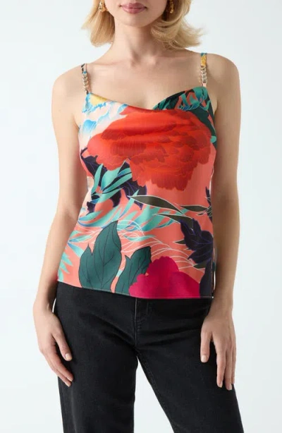 Marciano Roma Print Sleeveless Top In Multi