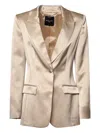 Marciano Fannie Single-breasted Blazer In Gold