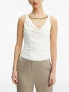 Marciano Sleeveless Chain-detail Top In White