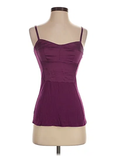 Pre-owned Marciano Tank Top Purple Strapless Neckline Tops