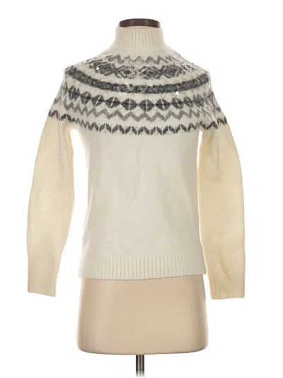 Pre-owned Marciano Turtleneck Sweater In Ivory
