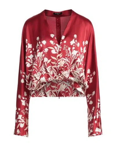 Marciano Woman Top Red Size 8 Polyester