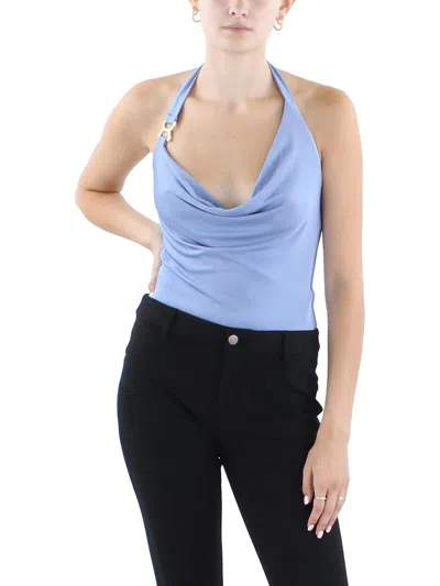 Marciano Womens Button Bodysuit In Multi