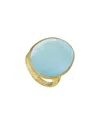 MARCO BICEGO 18K 13.80 CT. TW. TURQUOISE LUNARIA RING