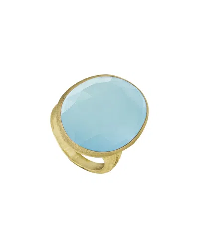 Marco Bicego 18k 13.80 Ct. Tw. Turquoise Lunaria Ring In Multi