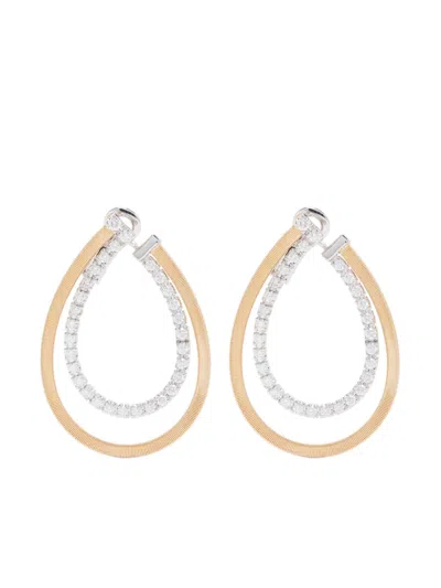 Marco Bicego 18kt Yellow Gold Diamond Drop Earrings