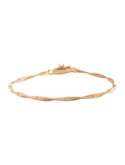 Pre-owned Marco Bicego 18k Coil Bangle, 6.75" In Multicolor