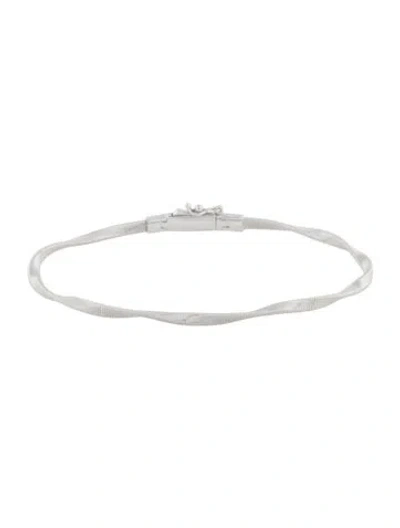Pre-owned Marco Bicego 18k Coil Bangle Bracelet, 6.75" In Multi