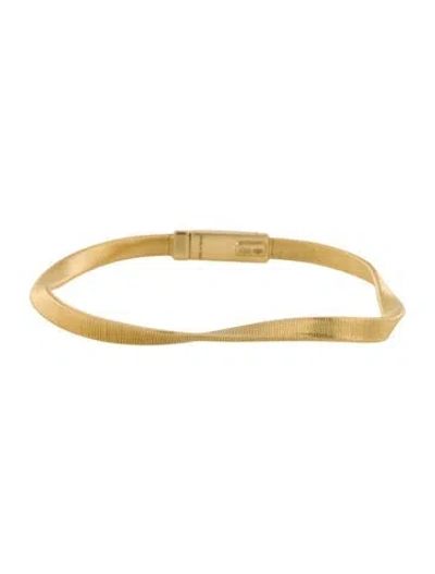 Pre-owned Marco Bicego 18k Coil Bangle Bracelet, 7" In Multi