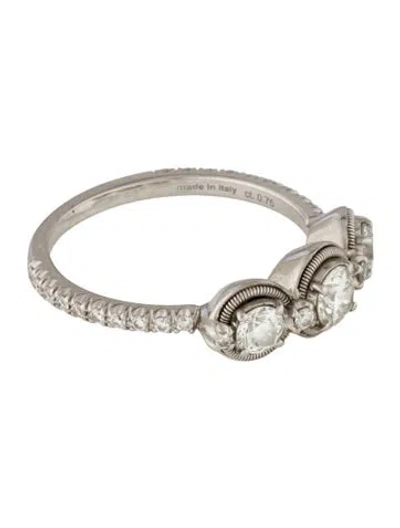 Pre-owned Marco Bicego 18k Diamond Band In Multi