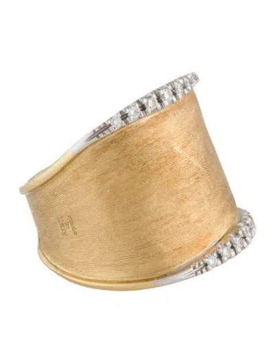 Pre-owned Marco Bicego 18k Diamond Band In Multicolor