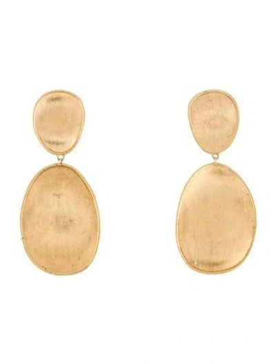Pre-owned Marco Bicego 18k Double Drop Earrings In Multi