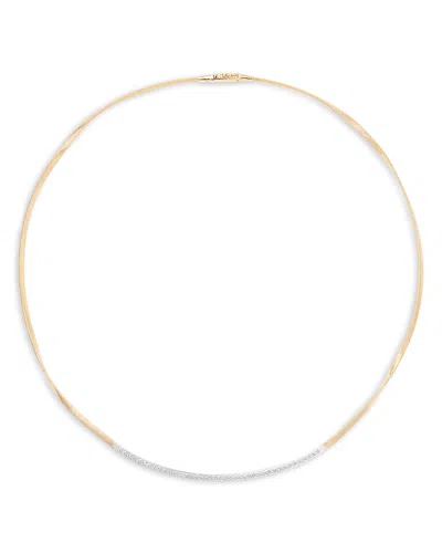 Marco Bicego Women's Marrakech Two-tone 18k Gold & 0.32 Tcw Diamond Collar Necklace In Yellow Gold
