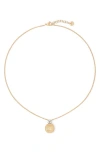 Marco Bicego 18k White & Yellow Gold Africa Diamond Cluster Textured Bead Pendant Necklace, 16.5-18 In 18k Yellow Gold