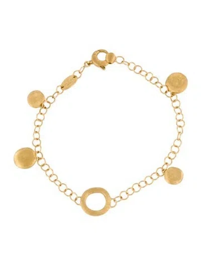 Pre-owned Marco Bicego 18k Jaipur Charm Bracelet, 6.75" In Multi