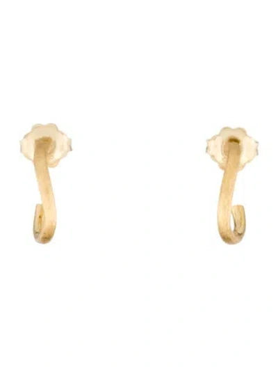 Pre-owned Marco Bicego 18k Jaipur Hoop Earrings In Multi