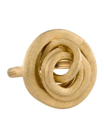 Pre-owned Marco Bicego 18k Jaipur Link Cocktail Ring In Multi