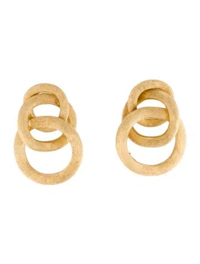 Pre-owned Marco Bicego 18k Jaipur Link Drop Earrings In Multi