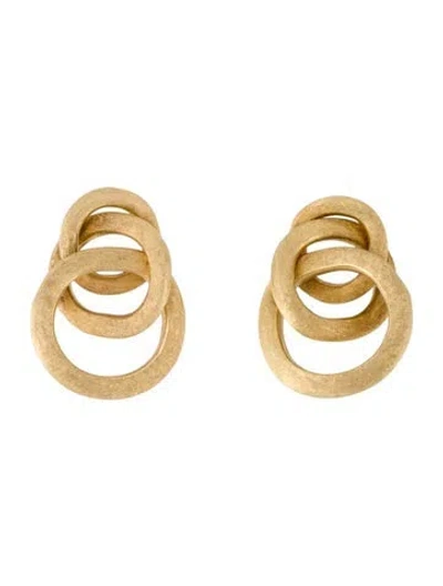 Pre-owned Marco Bicego 18k Jaipur Loop Earrings In Multi