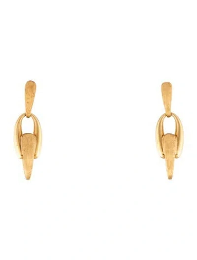 Pre-owned Marco Bicego 18k Lucia Drop Earrings In Multicolor
