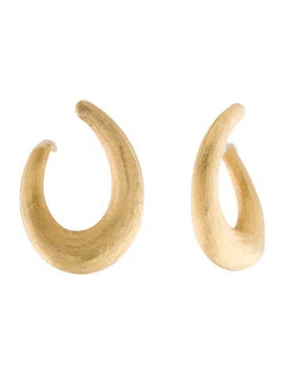 Pre-owned Marco Bicego 18k Lucia Hoop Earrings In Multi