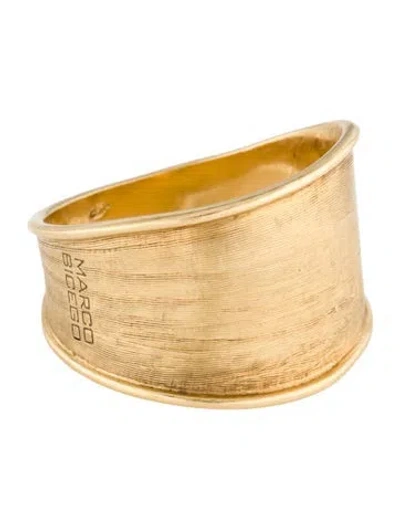 Pre-owned Marco Bicego 18k Lunaria Medium Band In Multi