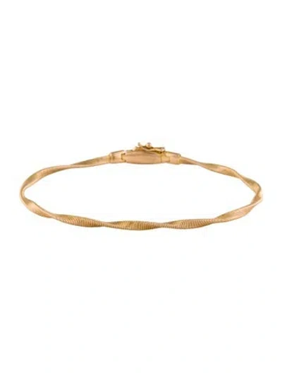 Pre-owned Marco Bicego 18k Marrakech Coil Bangle, 6.75" In Multi