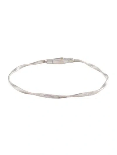 Pre-owned Marco Bicego 18k Marrakech Twist Coil Bracelet, 6.75" In Multi