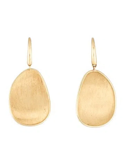 Pre-owned Marco Bicego 18k Petal Drop Earrings In Multicolor