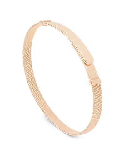 MARCO BICEGO 18K ROSE GOLD MASAI COIL BANGLE BRACELET