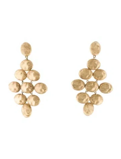 Pre-owned Marco Bicego 18k Siviglia Chandelier Earrings In Multi