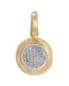 Marco Bicego 18k White & Yellow Gold Jaipur Diamond Pave Pendant In White/gold