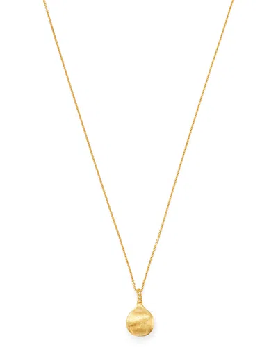 Marco Bicego Women's Africa Boules 18k Yellow Gold & 0.03 Tcw Diamond Pendant Necklace