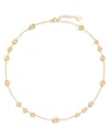 Marco Bicego 18k Yellow Gold Bead Station Necklace In Gold