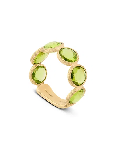 Marco Bicego 18k Yellow Gold Jaipur Color Gemstone Bezel Band
