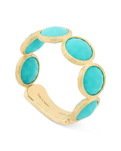 Marco Bicego 18k Yellow Gold Jaipur Color Gemstone Bezel Band