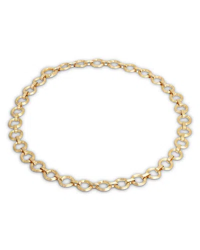 Marco Bicego 18k Yellow Gold Jaipur Flat Link Statement Necklace, 18