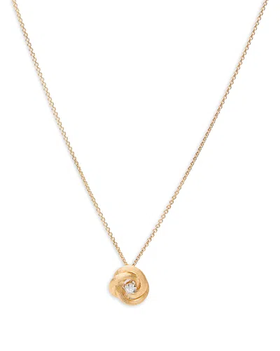 Marco Bicego 18k Yellow Gold Jaipur Link Diamond Pendant Necklace, 16.5