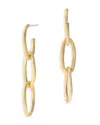 Marco Bicego 18k Yellow Gold Jaipur Link Polished Triple Link Drop Earrings In Gold