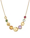 Marco Bicego 18k Yellow Gold Jaipur Multi Gemstone Small Bead Collar Necklace, 16.5 In Gold